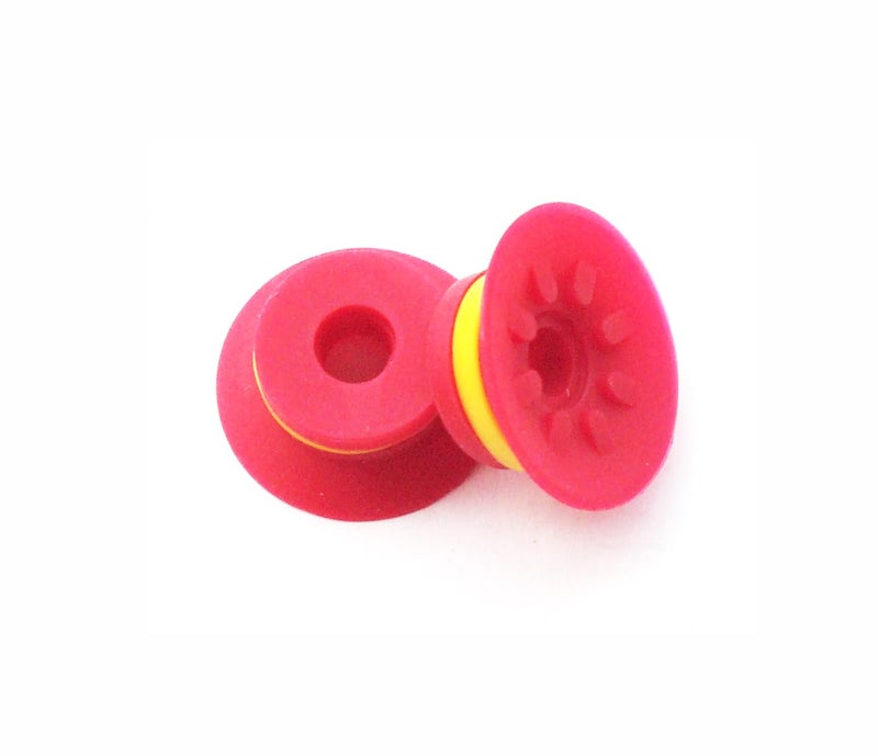 SICODA Industrial Flat Vacuum Suction Cup F Series Single-Layer Silicone Robotic Arm Accessory with Ribs,Pack of 5 pcs (F20) - Image 3